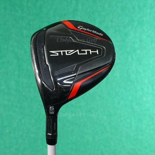 LH TaylorMade Stealth 18 Fairway Wood 5 Even Flow T-1100 6.5-X 75G X-Stiff W/HC