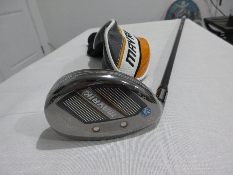 Left-Handed Callaway Mavrik Max W 5 Hybrid - 5H - 27* - Ladies Graphite - NEW
