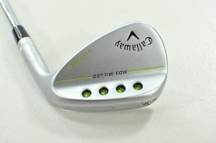 Callaway MD3 Milled Satin Chrome 46*-08 Wedge Right DG Wedge Flex Steel # 197812