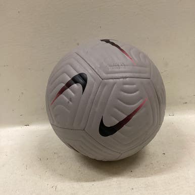 Used Nike SOCCER BALL SZ 5 All Size Soccer Ball Grey 5 11725-S000489555