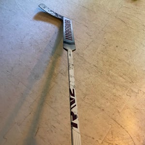 NCAA BOSTON COLLEGE Senior Warrior Ritual V2 Pro+ Regular Goalie Stick 24" Paddle Pro Stock (Used)