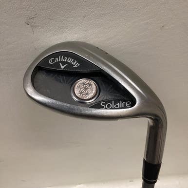 Used Callaway SOLAIRE Golf Wedge Womens RH Sand Wedge 11725-S000489496