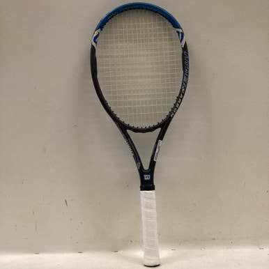 Used Wilson HYPER HAMMER 4.3 Adult Tennis Racquet Royal Blue 4 1/2" 11725-S000489488