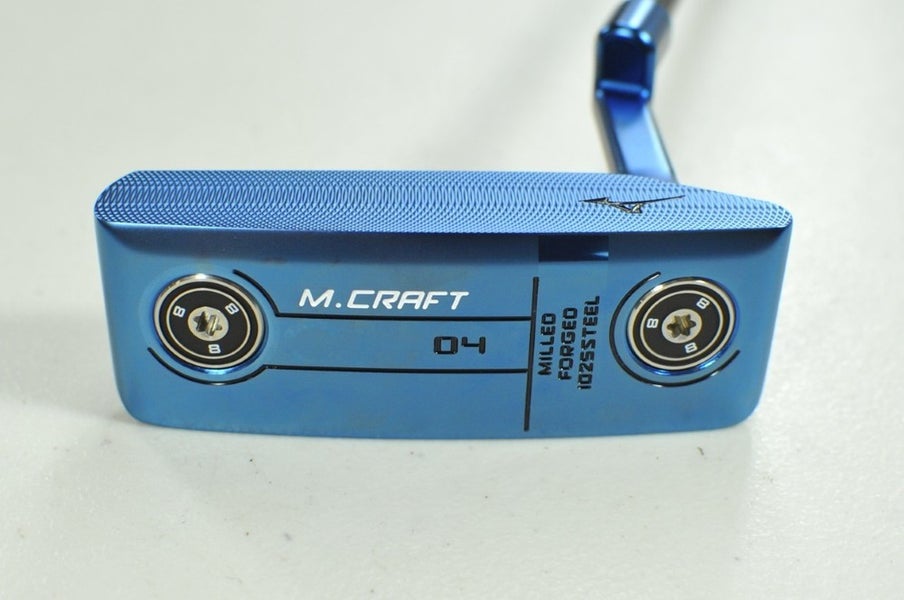 Mizuno M.Craft OMOI Type 4 Blue Ion 35" Putter Right Steel # 200285