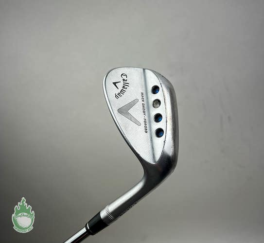 RH Callaway Mack Daddy Forged Wedge 54*-10 R Grind S200 Stiff Flex Steel Golf