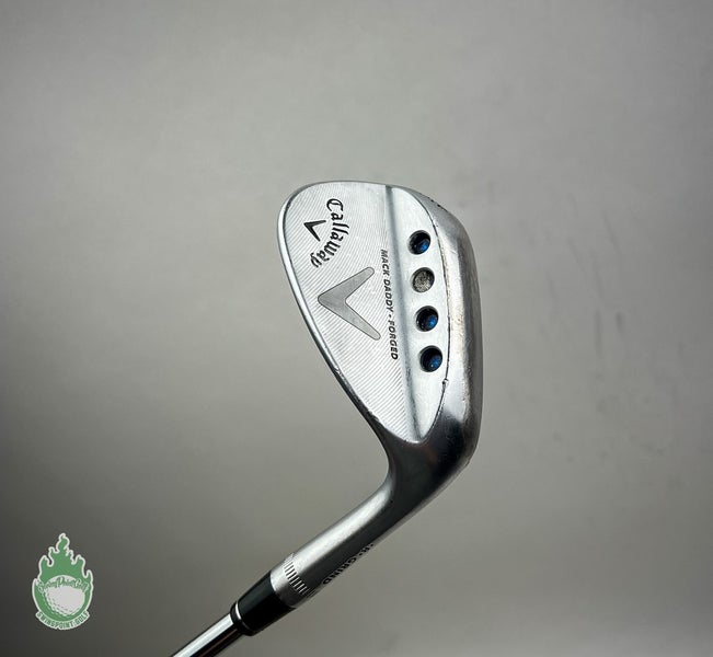 RH Callaway Mack Daddy Forged Wedge 54*-10 R Grind S200 Stiff Flex Steel Golf