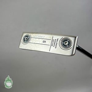 Used RH Mizuno M Craft OMOI 01 Satin Forged 35" Putter Steel Golf Club