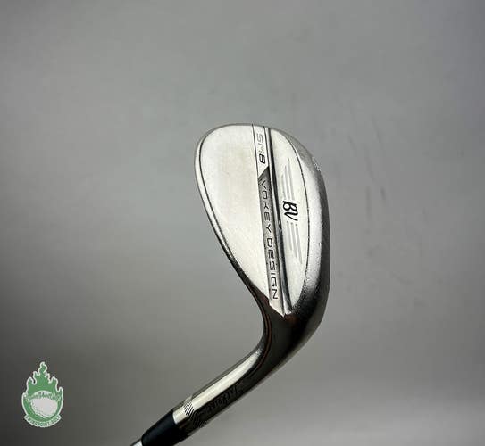 Used Right Handed Titleist Vokey SM8 S Wedge 60*-10 Wedge Flex Steel Golf Club