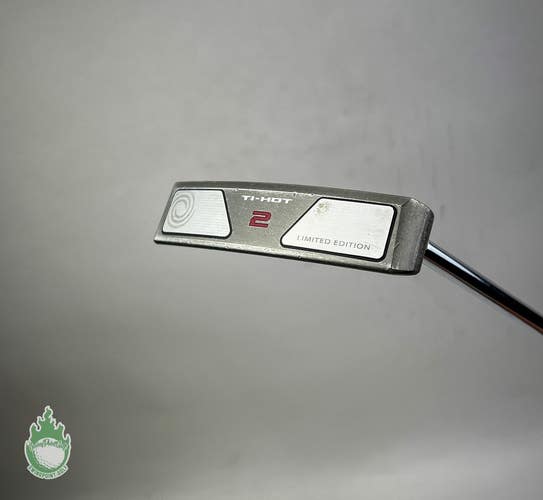 Used Right Handed Odyssey Ti-Hot #2 35" Blade Putter Steel Golf Club