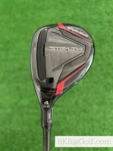 LH Taylormade Stealth 22 Degree 4 Hybrid / Stiff