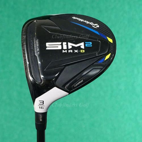 LH TaylorMade SIM2 Max-D 16 Fairway Wood 3 Mitsubishi Chemical Kai'li 60S Stiff