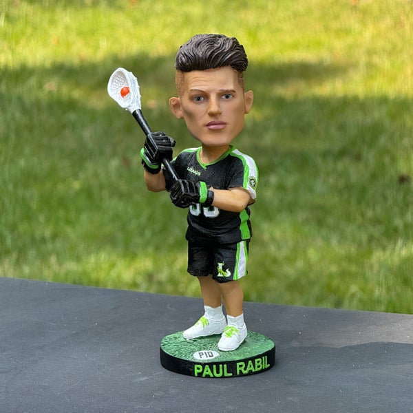 Paul Rabil #99 New York Lizards MLL Bobblehead - Collectible *RARE*