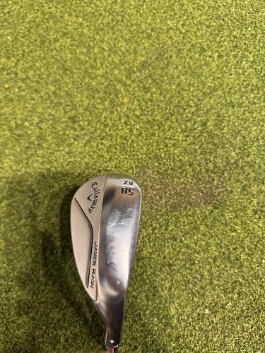 Callaway Jaws Raw 58.08* Wedge, Dynamic Gold Spinner 115 Wedge Flex, RH