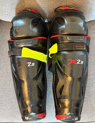 Senior Bauer Vapor X2.9 14" Shin Pads (Used)