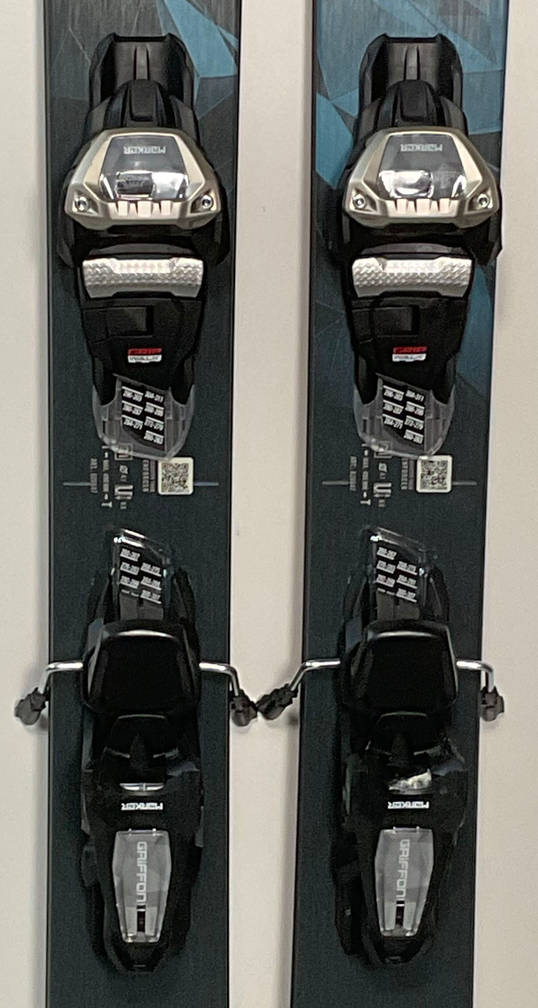Nordica Enforcer 100 Skis 185 w/ Marker Griffon 13 Bindings