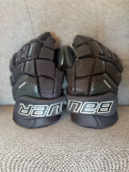 Used 13” Bauer Supreme 3s Hockey Gloves