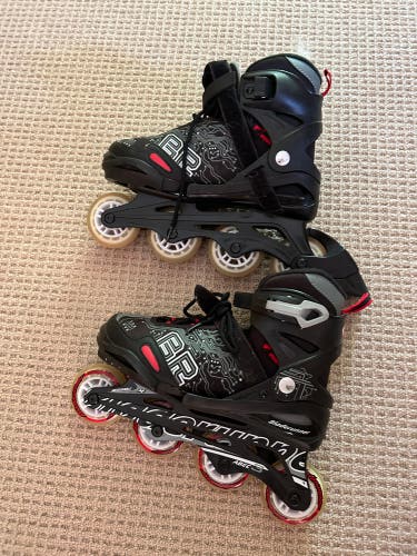 Roller Blades Adjustable Form Size 4-8 (used)