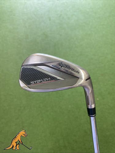 Used RH TaylorMade Stealth Pitching Wedge KBS Max 85g Steel Regular Flex