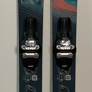 2026 Women's Nordica 161cm Santa Ana 97 Demo Skis With Marker Squire TCX Bindings  (Used)(SY2294)