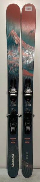 2026 Women's Nordica 161cm Santa Ana 97 Demo Skis With Marker Squire TCX Bindings  (Used)(SY2294)