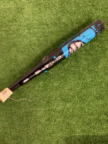 Black 2019 DeMarini Bustos Hybrid Bat (-13) Hybrid 17 oz 30" (Used)