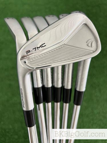 LH Taylormade P7MC 23 Forged Iron Set 4-P / NS Pro Modus Tour 120 Stiff
