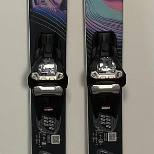 2026 Women's Nordica 161cm Santa Ana 82 Demo Skis With Marker Squire TCX Bindings  (Used)(SY2296)