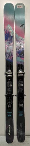 2026 Women's Nordica 161cm Santa Ana 82 Demo Skis With Marker Squire TCX Bindings  (Used)(SY2296)