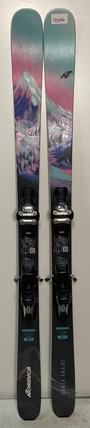 2026 Women's Nordica 161cm Santa Ana 82 Demo Skis With Marker Squire TCX Bindings  (Used)(SY2296)