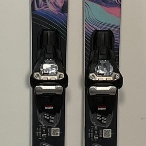 2026 Women's Nordica 155cm Santa Ana 82 Demo Skis With Marker Squire TCX Bindings  (Used)(SY2297)