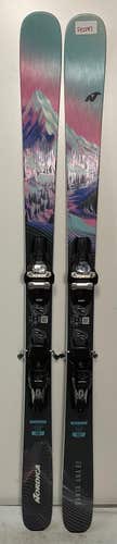 2026 Women's Nordica 155cm Santa Ana 82 Demo Skis With Marker Squire TCX Bindings (Used)(SY2297)