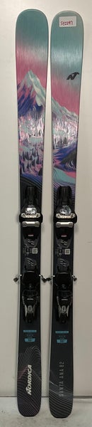 2026 Women's Nordica 155cm Santa Ana 82 Demo Skis With Marker Squire TCX Bindings  (Used)(SY2297)