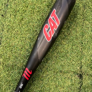 2021 Marucci CAT Alloy Bat USABat Certified (-11) Alloy 15 oz 26" (Used)