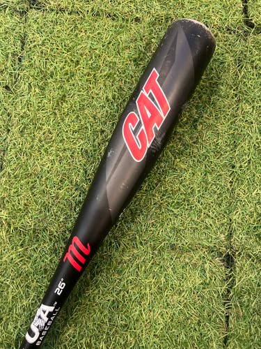 2021 Marucci CAT Alloy Bat USABat Certified (-11) Alloy 15 oz 26" (Used)