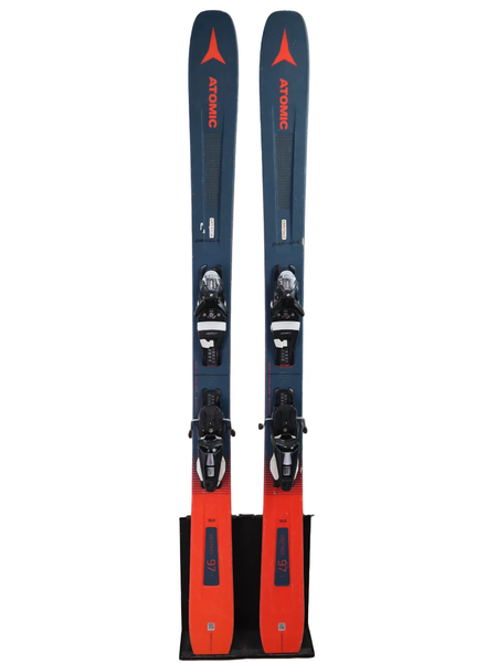 Used 2021 Atomic Vantage 97 C Skis with Look NX 12 GW Bindings