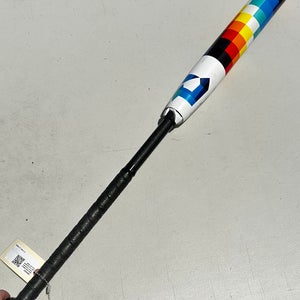 White 2023 DeMarini Prism+ Composite Bat (-10) Composite 22 oz 32" (Used)