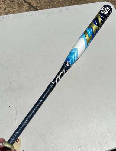White 2024 Louisville Slugger LXT Composite Bat (-10) Composite 22 oz 32" (Used)