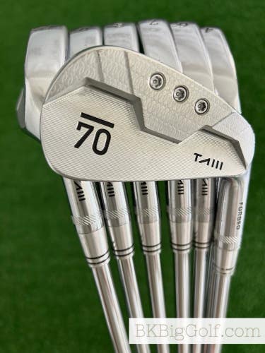 Sub 70 TAIII Forged Iron Set 4-P / KBS Tour 120 Stiff