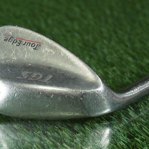 TOUR EDGE TGS 304 STAINLESS LOB WEDGE PURE FEEL STEEL SHAFT LEFT HANDED LH