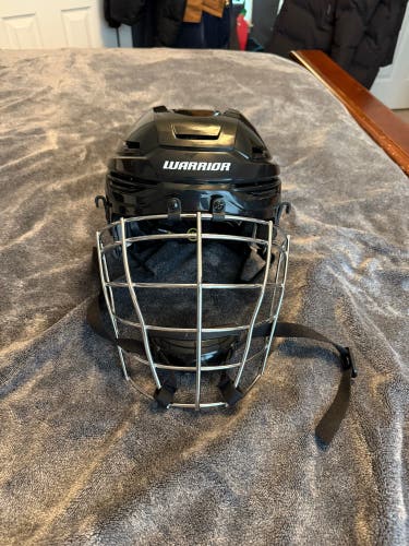 Warrior Alpha One Pro Helmet (New) and STX Surgeon Glove (Used) bundle