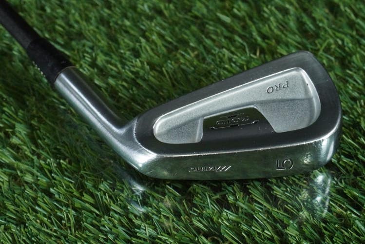 MIZUNO T-ZOID PRO 5 IRON TURBO GOLD FILAMENT WOUND GRAPHITE REGULAR FLEX RH
