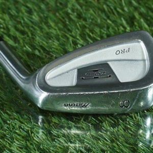 MIZUNO T-ZOID PRO 8 IRON TURBO GOLD FILAMENT WOUND GRAPHITE REGULAR FLEX RH