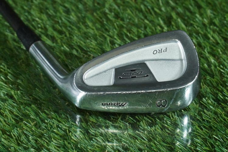 MIZUNO T-ZOID PRO 8 IRON TURBO GOLD FILAMENT WOUND GRAPHITE REGULAR FLEX RH