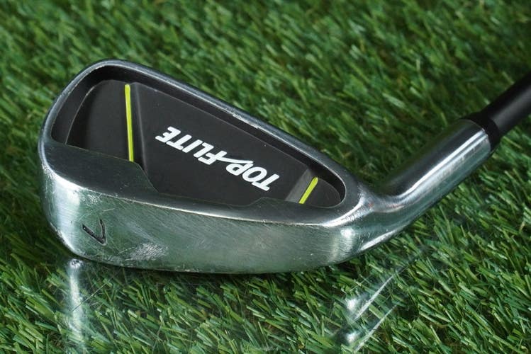 TOP FLITE 7 IRON 34" GRAPHITE JUNIOR FLEX JR. YOUTH KIDS LEFT HANDED LH ~ L@@K!!