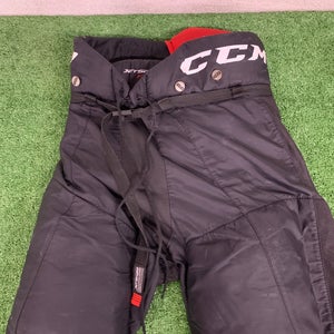 Black Senior Small CCM JetSpeed FT350 Hockey Pants (Used)