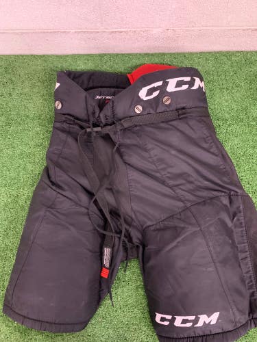 Black Senior Small CCM JetSpeed FT350 Hockey Pants (Used)