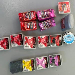 Fluoro ski wax