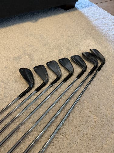 Men's 2024 TaylorMade P790 Right Handed Iron Set Stiff Flex  Steel Shaft (New)