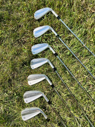 Men's 2024 TaylorMade P790 Right Handed Iron Set Stiff Flex  Steel Shaft (New)