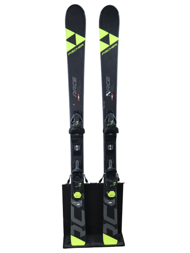 Used 2022 Fischer RC4 Race JR Skis with FJ 7 AC Bindings